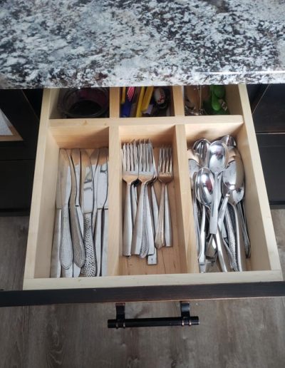 custom silverware drawer